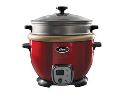 Arrocera multiusos Oster® con función sofrito y recubrimiento Bioceramic® infundido con aceite de oliva CKSTRC7129R