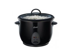 Arrocera Oster® negra de 10 tazas con función para mantener caliente
