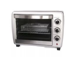Horno Electrico Imaco 25Lt  negro Con rosticero  HEB25R