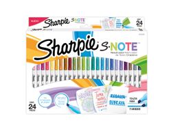 Resaltador Marcador de Texto Creativo Sharpie Snote Caja x24