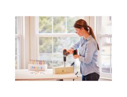 Kit Taladro Atornillador 20v + 54 Piezas Black+decker