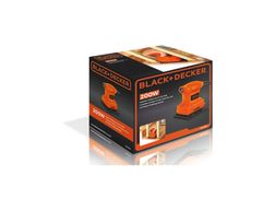 Lijadora Orbital 1/4 Pliego 200 W 14000 Rpm Black + Decker