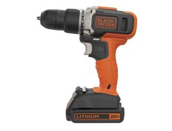 Taladro Percutor 3/8  20v Max 1 Bat 1.5 Ah Black + Decker