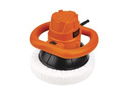 Pulidora Orbital 10  120 W 3200 Rpm + 3 Bonetes Black+Decker