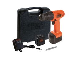 Taladro Atornillador 3/8  12v 13nm 1 Bat 1.3 Ah Black+Decker