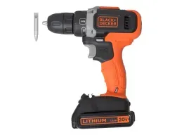 Taladro de iones litio con percutor 20V Max  y Kit de sierras circulares BLACK+DECKER - BDCD220CS