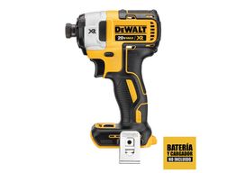Atornillador de Impacto 1/4" Hex 20V XR Baretool Dewalt - DCF887B-B3