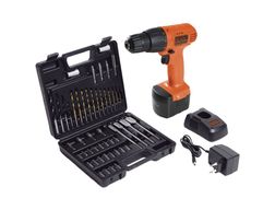 Taladro Atornillador 12v + 50 Accs Black+decker Cd121k50-b2c Naranja 50 Hz / 60 Hz