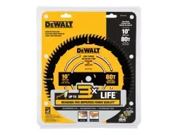 Disco de Sierra 10" 80D para Madera Dewalt - DWA11080