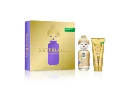 BENETTON SISTERLAND GOLD VANILLA EDP 80ML + BODY LOTION 75ML