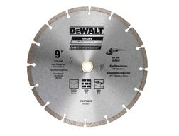 Disco Diamantado Segmentado 9 para Concreto Dewalt DW47902HP