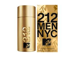 Perfume Hombre Carolina Herrera 212 Men NYC MTV 100 ml Eau de toilette