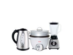 Pack Hogar Sazón Completa- Olla Arrocera + Licuadora+ Hervidor