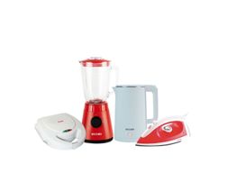 Combo Record Hogar- Hervidor + Licuadora + Sandwichera + Plancha