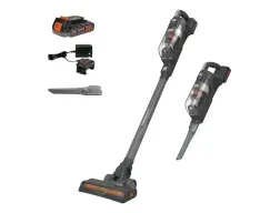 Aspiradora 2 en 1 Vertical Inalámbrica 20V Black+Decker